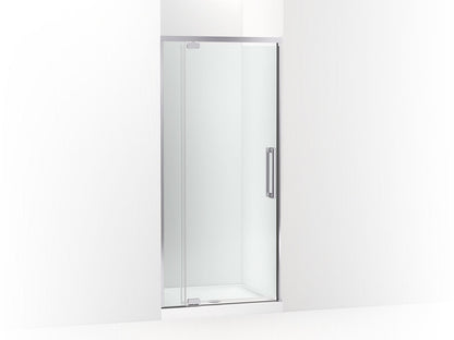 KOHLER K-CA37598-8L Statement 76" H pivot shower door with 5/16"-thick glass