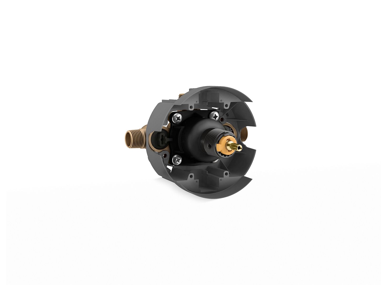 KOHLER Rite-Temp Pressure-balancing valve body and cartridge kit with stops