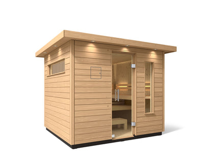 KOHLER K-39189-1FNC C2 Six-person outdoor sauna