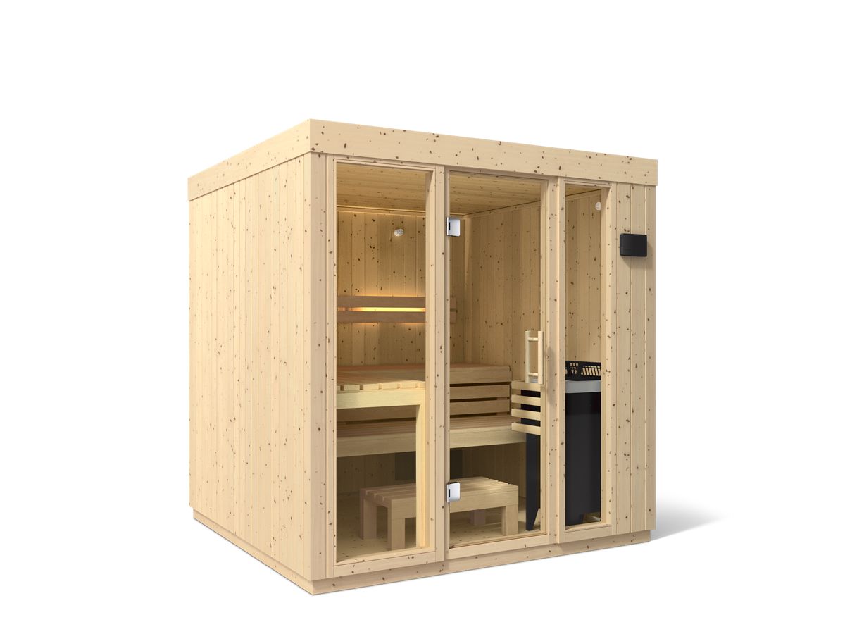 KOHLER K-39166-1FNC C1 Five-person Indoor Sauna with Floor