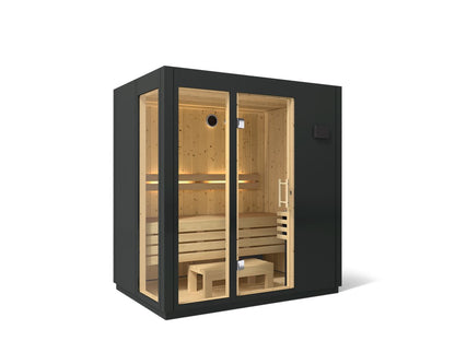 KOHLER K-39951-1FNC C1 Three-person Indoor Sauna with Floor