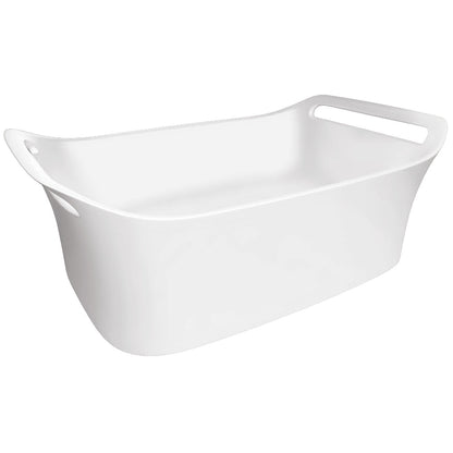 Axor 11300000 Urquiola Oval Vessel Bathroom Sink with Integrated Towel Holders