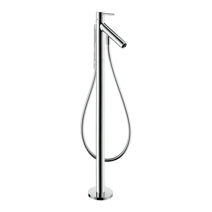 AXOR Starck Freestanding Tub Filler Trim with Lever Handle and 1.75 GPM Handshower