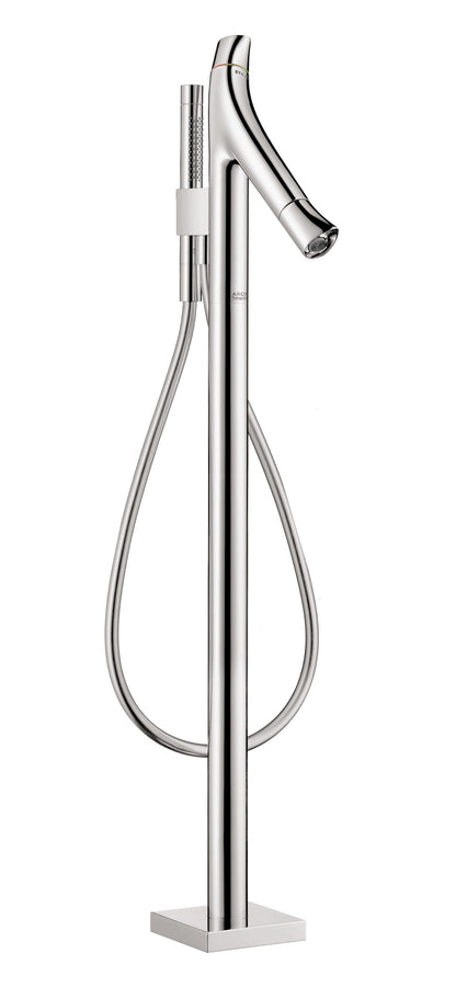 AXOR Starck Organic Thermostatic Freestanding Tub Filler Trim with 1.75 GPM Handshower