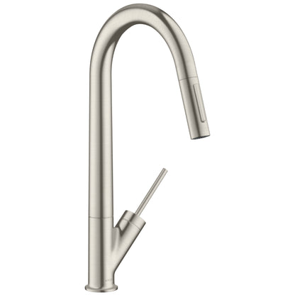 AXOR Starck HighArc Kitchen Faucet 2-Spray Pull-Down, 1.5 GPM