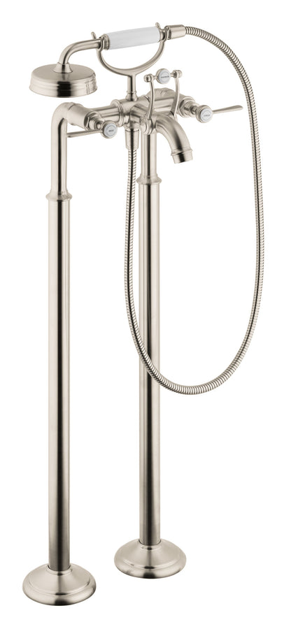 AXOR Montreux 2-Handle Freestanding Tub Filler Trim with Lever Handles and 1.8 GPM Handshower