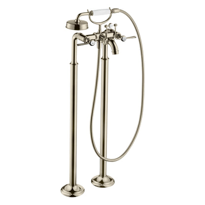 AXOR Montreux 2-Handle Freestanding Tub Filler Trim with Lever Handles and 1.8 GPM Handshower