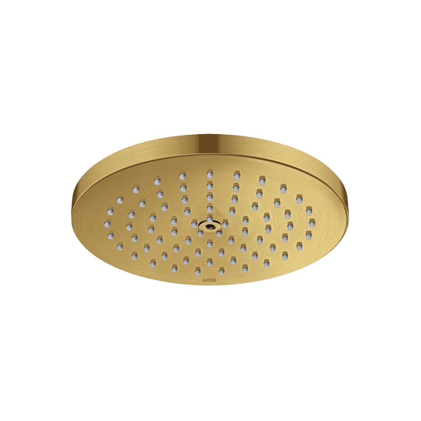 AXOR ShowerSolutions Showerhead 180 1-Jet Powder Rain, 2.5 GPM