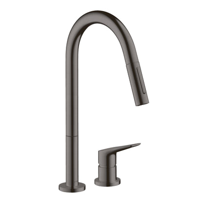 AXOR Citterio M 2-Hole Single-Handle Kitchen Faucet 2-Spray Pull-Down, 1.75 GPM