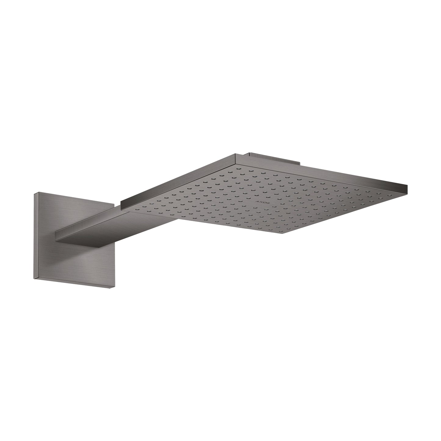 AXOR ShowerSolutions Showerhead 250 Square 2- Jet with Showerarm Trim, 2.5 GPM