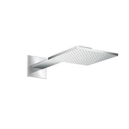 AXOR ShowerSolutions Showerhead 250 Square 2- Jet with Showerarm Trim, 2.5 GPM