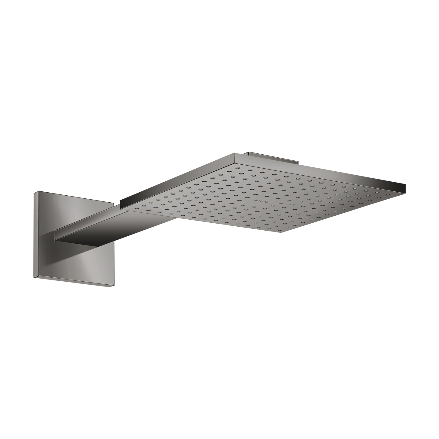 AXOR ShowerSolutions Showerhead 250 Square 2- Jet with Showerarm Trim, 1.75 GPM
