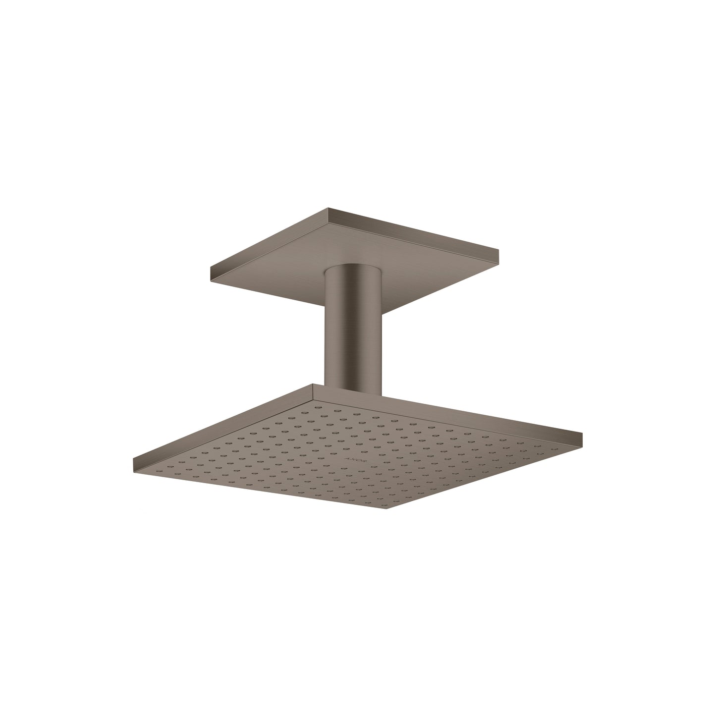 AXOR ShowerSolutions Showerhead 250 Square 2-Jet Ceiling Connection, 2.5 GPM