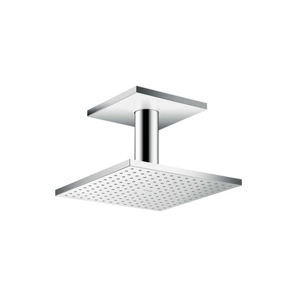 AXOR ShowerSolutions Showerhead 250 Square 2-Jet Ceiling Connection, 2.5 GPM