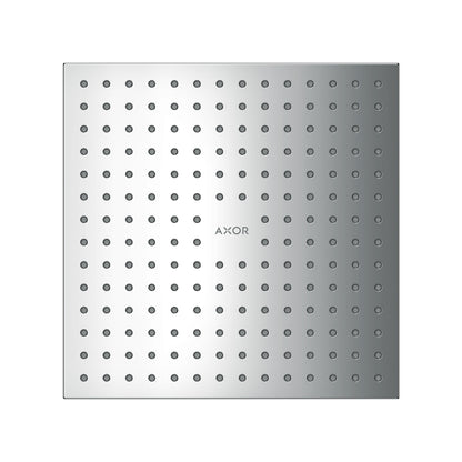 AXOR ShowerSolutions Showerhead 250 Square 2-Jet, 1.75 GPM, chrome