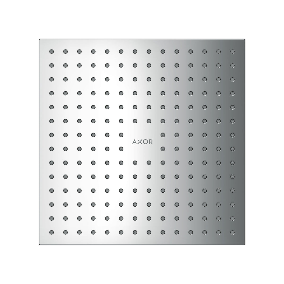AXOR ShowerSolutions Showerhead 250 Square 2-Jet, 1.75 GPM, chrome