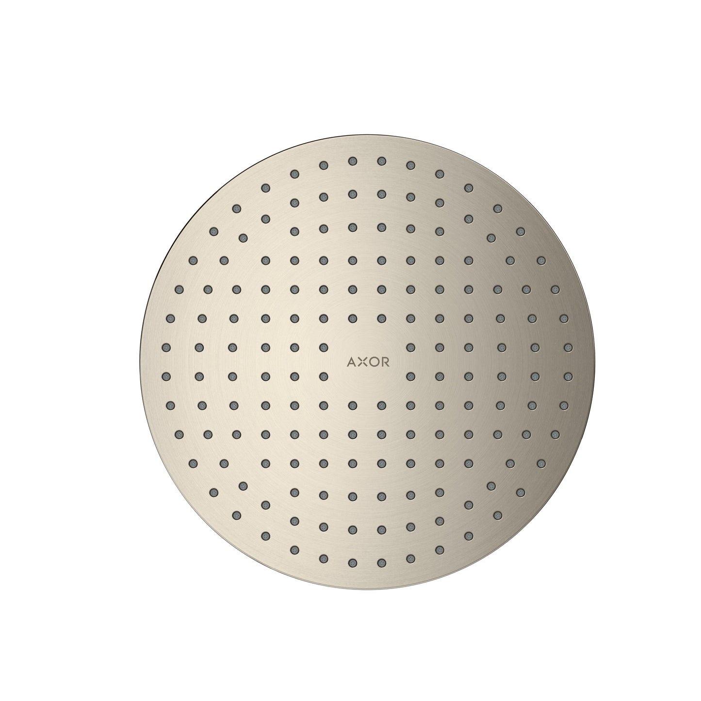 AXOR ShowerSolutions Showerhead 250 2-Jet, 1.75 GPM, brushed nickel