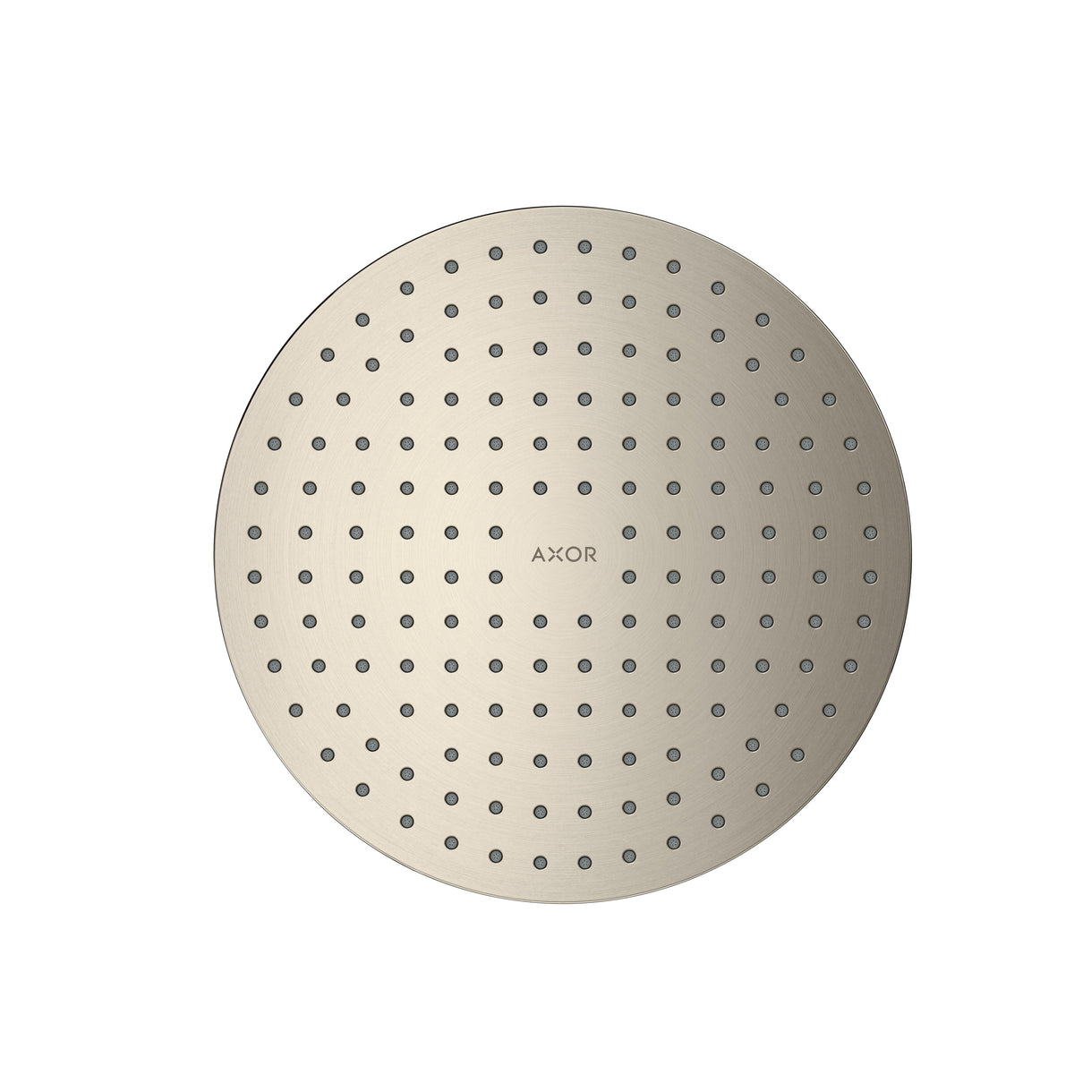 AXOR ShowerSolutions Showerhead 250 2-Jet, 1.75 GPM, brushed nickel