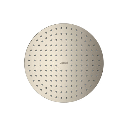AXOR ShowerSolutions Showerhead 250 2-Jet, 1.75 GPM, brushed nickel