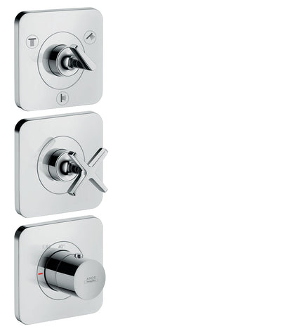 AXOR Citterio E Thermostatic Module Trim 15" x 5" for 3 Functions