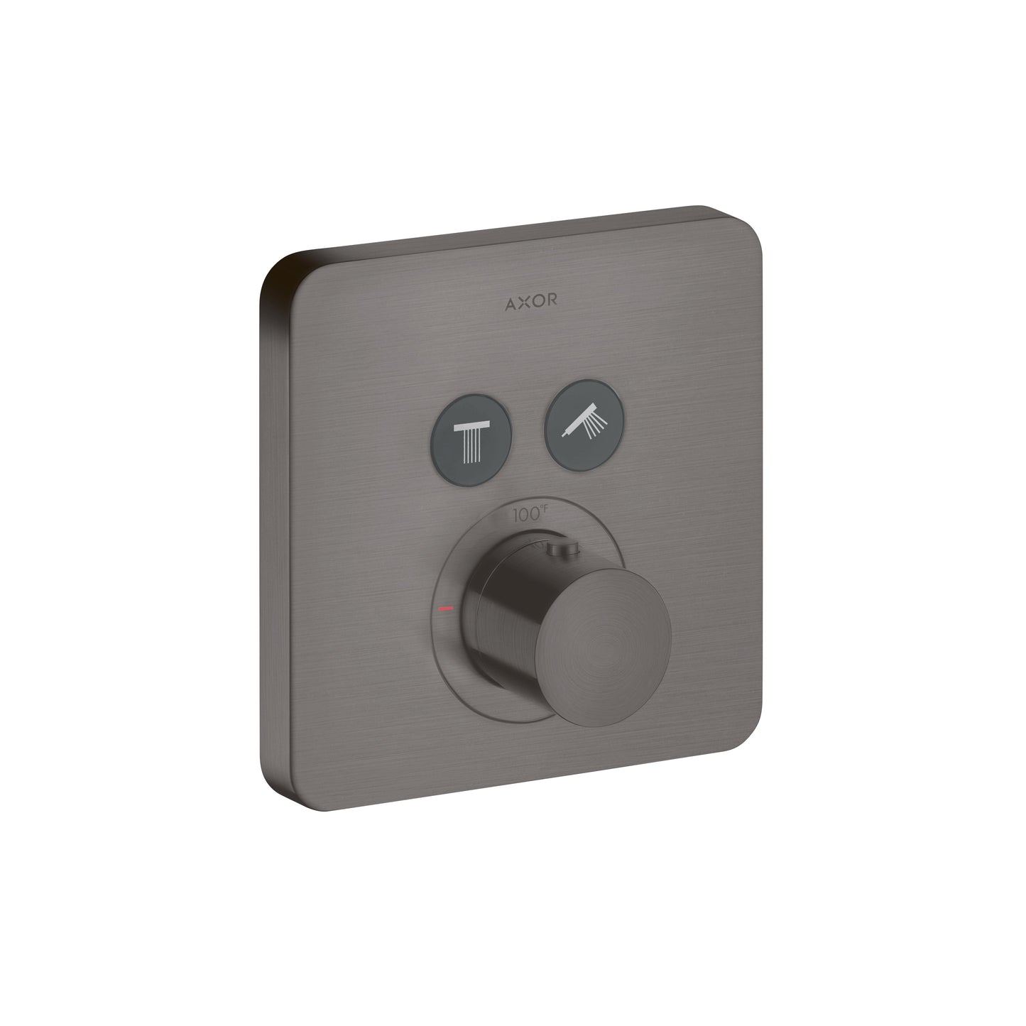 AXOR ShowerSelect Thermostatic Trim SoftCube for 2 Functions
