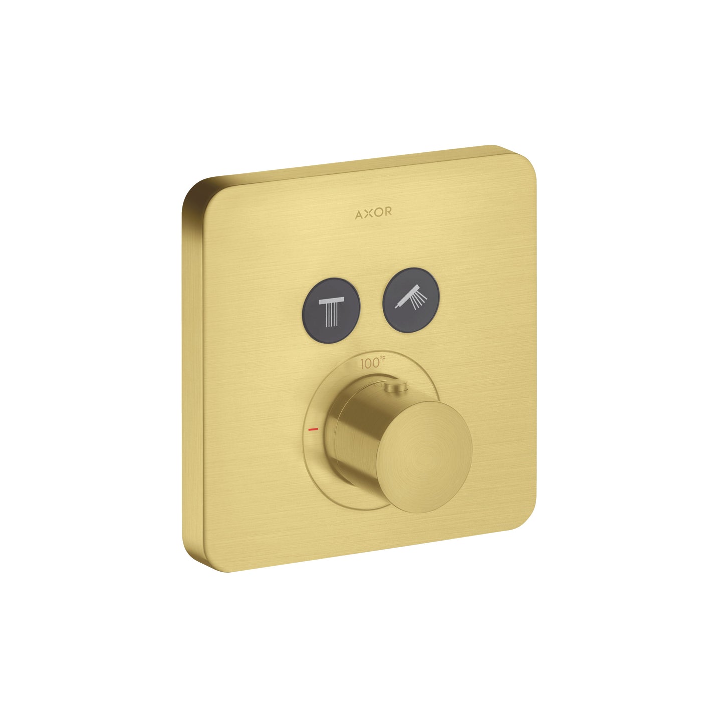 AXOR ShowerSelect Thermostatic Trim SoftCube for 2 Functions