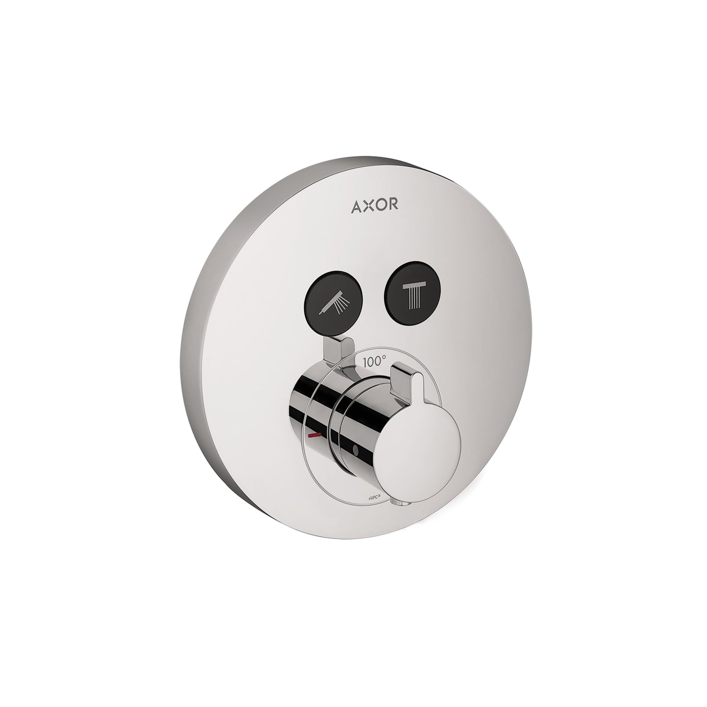 AXOR ShowerSelect Thermostatic Trim Round for 2 Functions