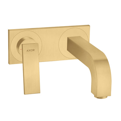 AXOR Citterio Wall-Mounted Single-Handle Faucet Trim with Base Plate, 1.2 GPM