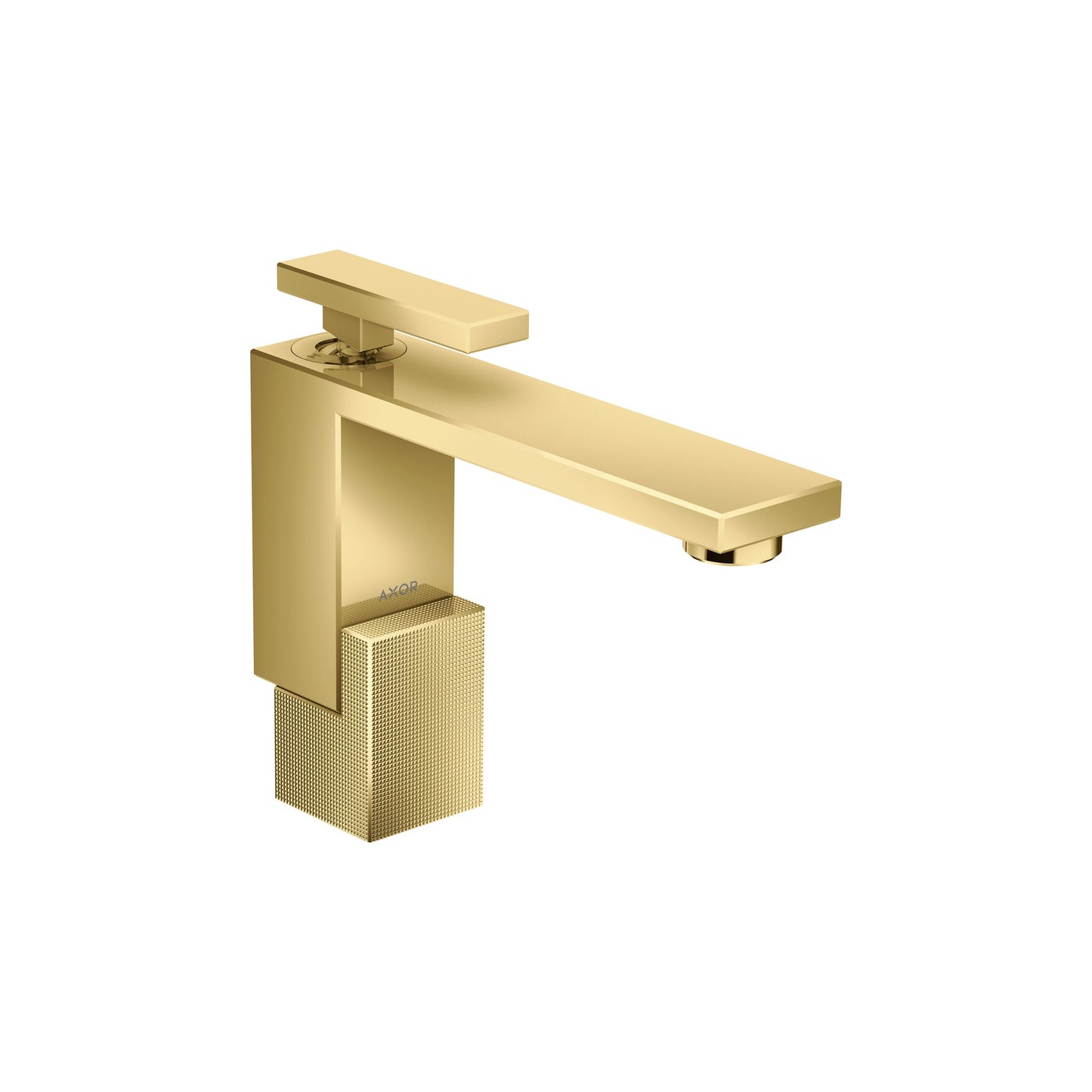 AXOR Edge Single-Hole Faucet 130 - Diamond Cut, 1.2 GPM