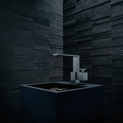 AXOR Edge Single-Hole Faucet 190 - Diamond Cut, 1.2 GPM