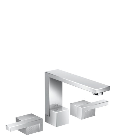 AXOR Edge Widespread Faucet 130 - Diamond Cut, 1.2 GPM