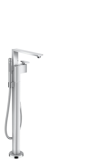 AXOR Edge Freestanding Tub Filler Trim with 1.75 GPM Handshower