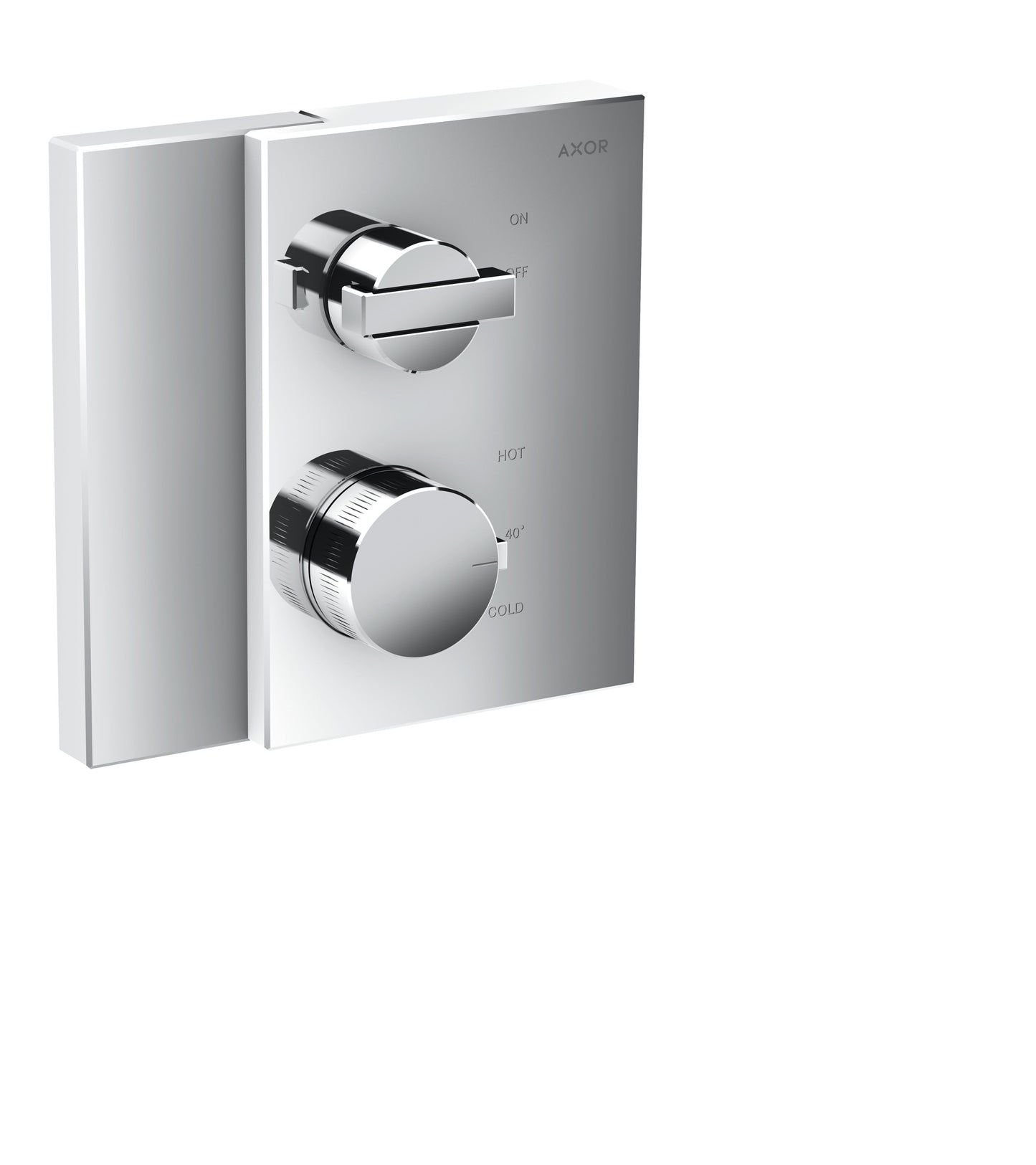 AXOR Edge Thermostatic Trim with Volume Control
