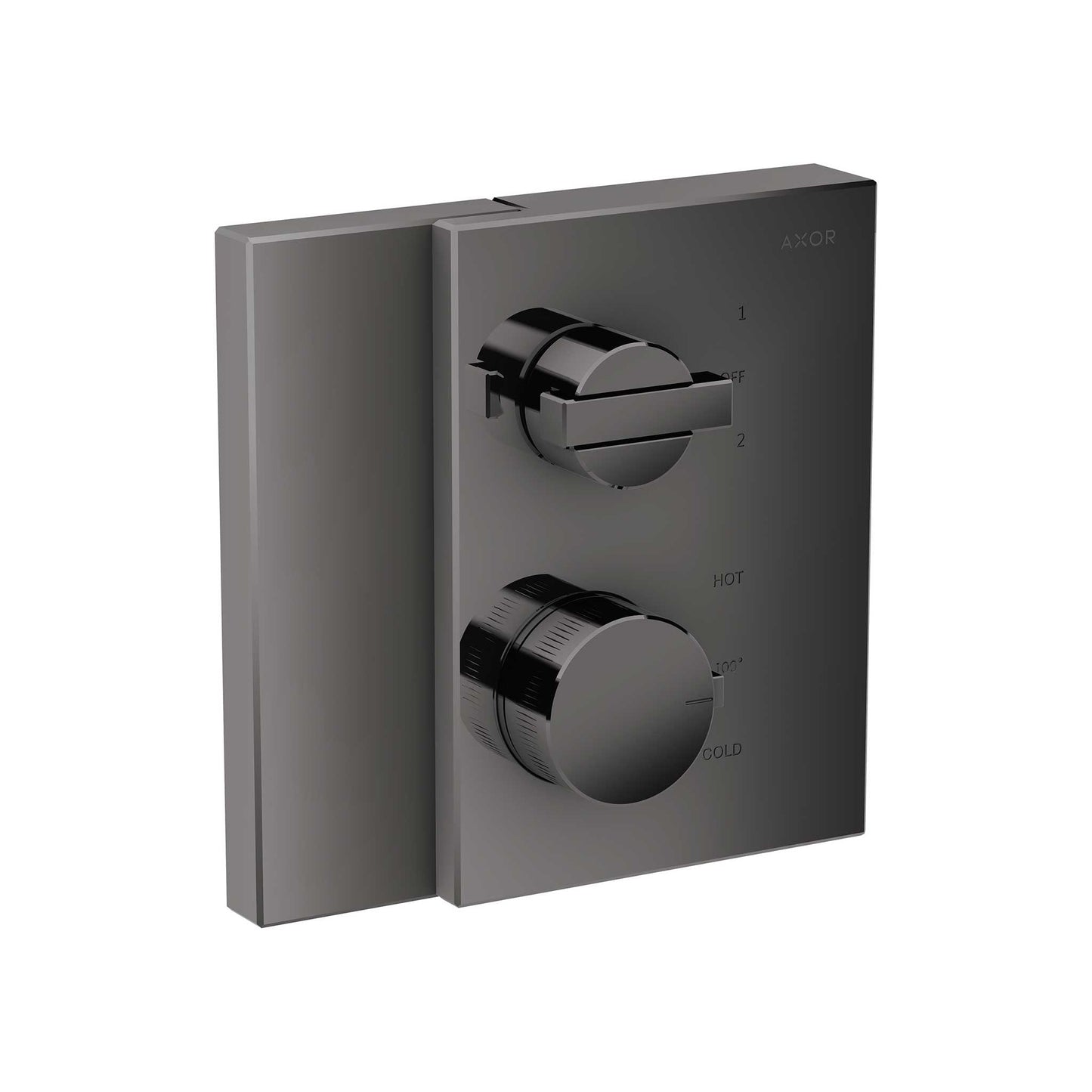 AXOR Edge Thermostatic Trim with Volume Control and Diverter