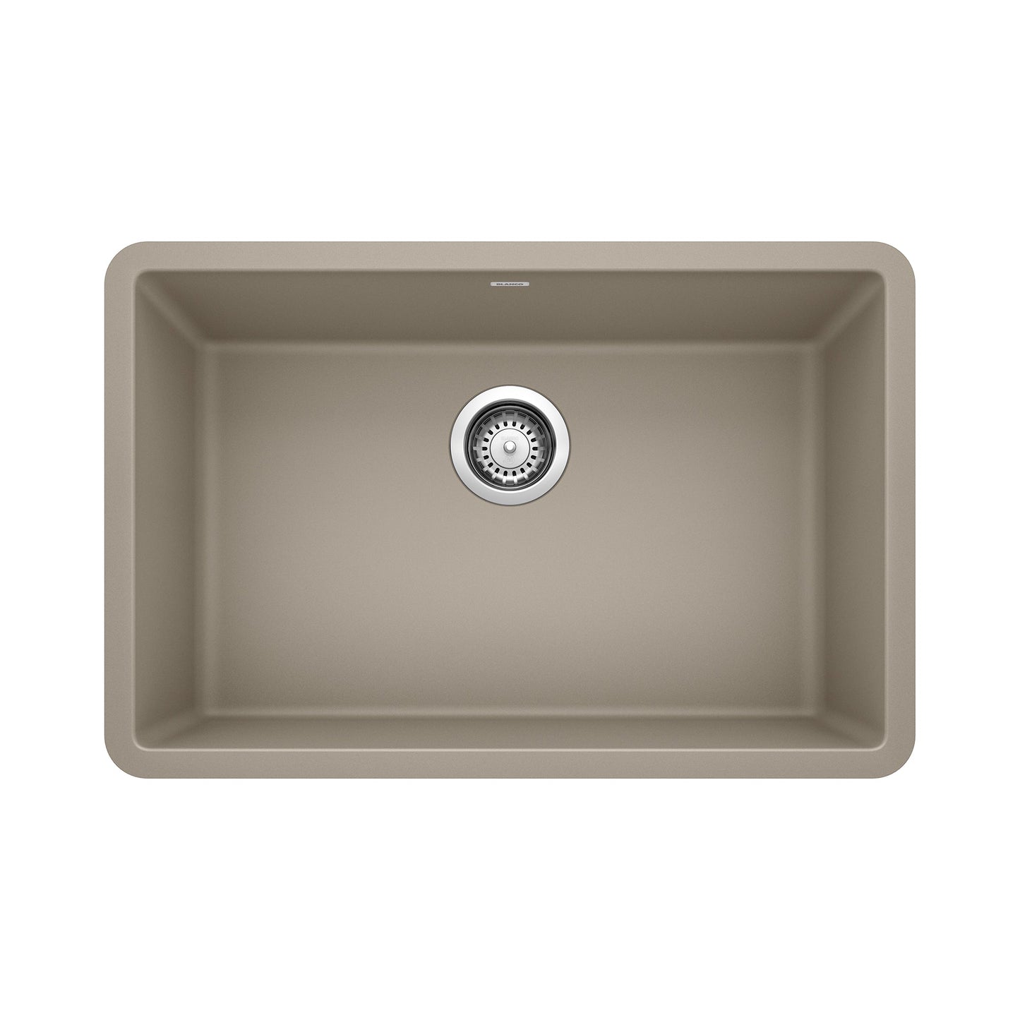 BLANCO 522432 Precis 27" Single Bowl Kitchen Sink - Truffle