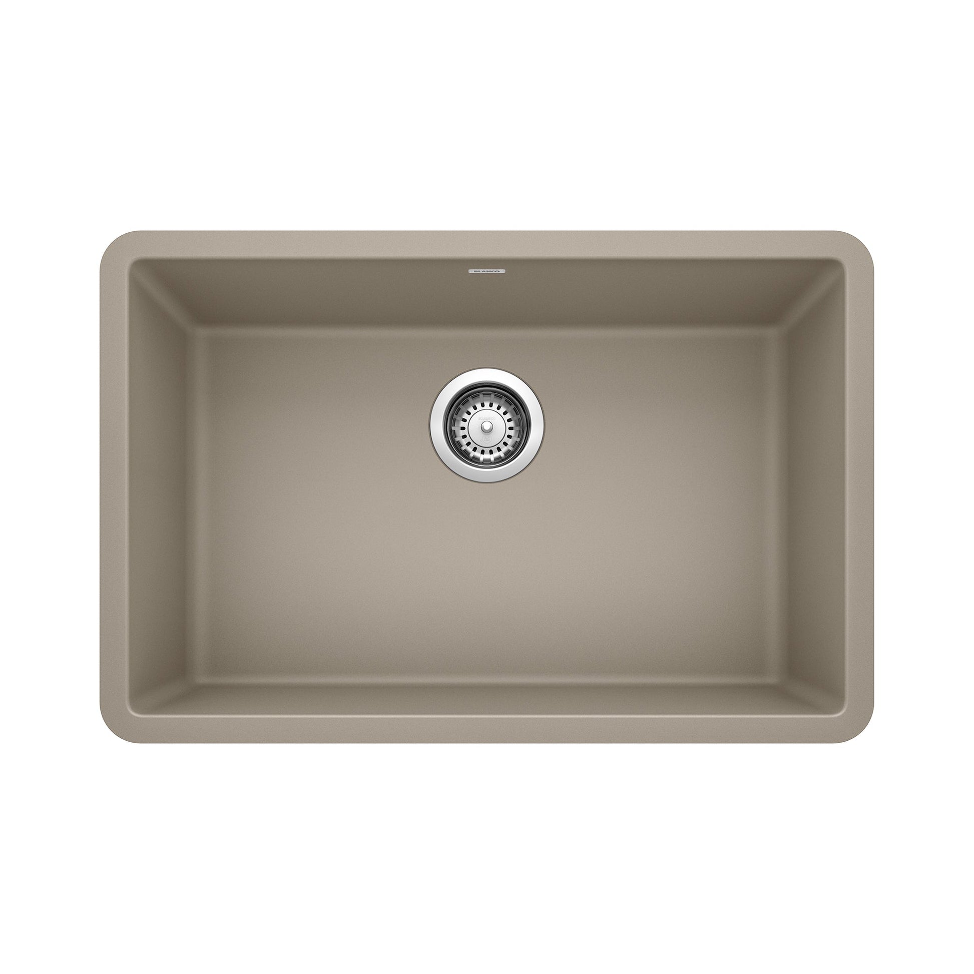 BLANCO 522432 Precis 27" Single Bowl Kitchen Sink - Truffle