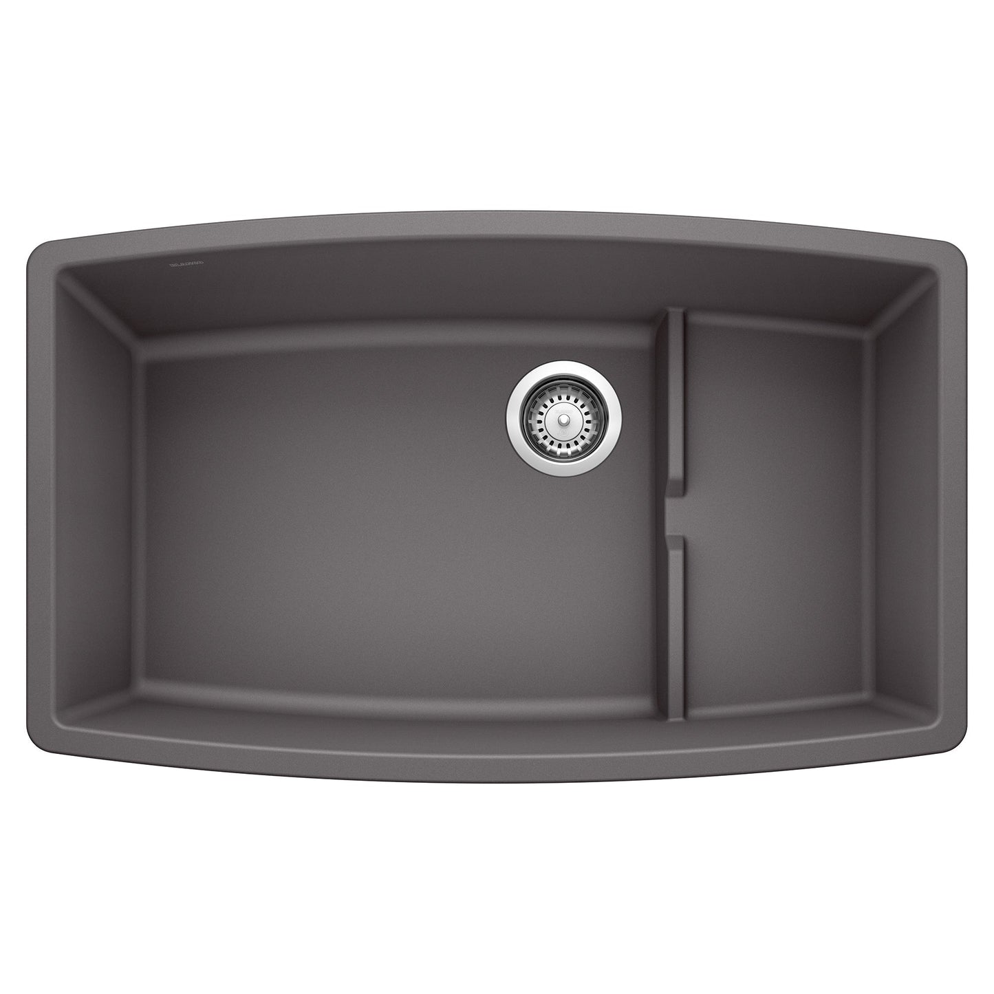 BLANCO 441476 Performa Cascade Kitchen Sink with Colander - Cinder