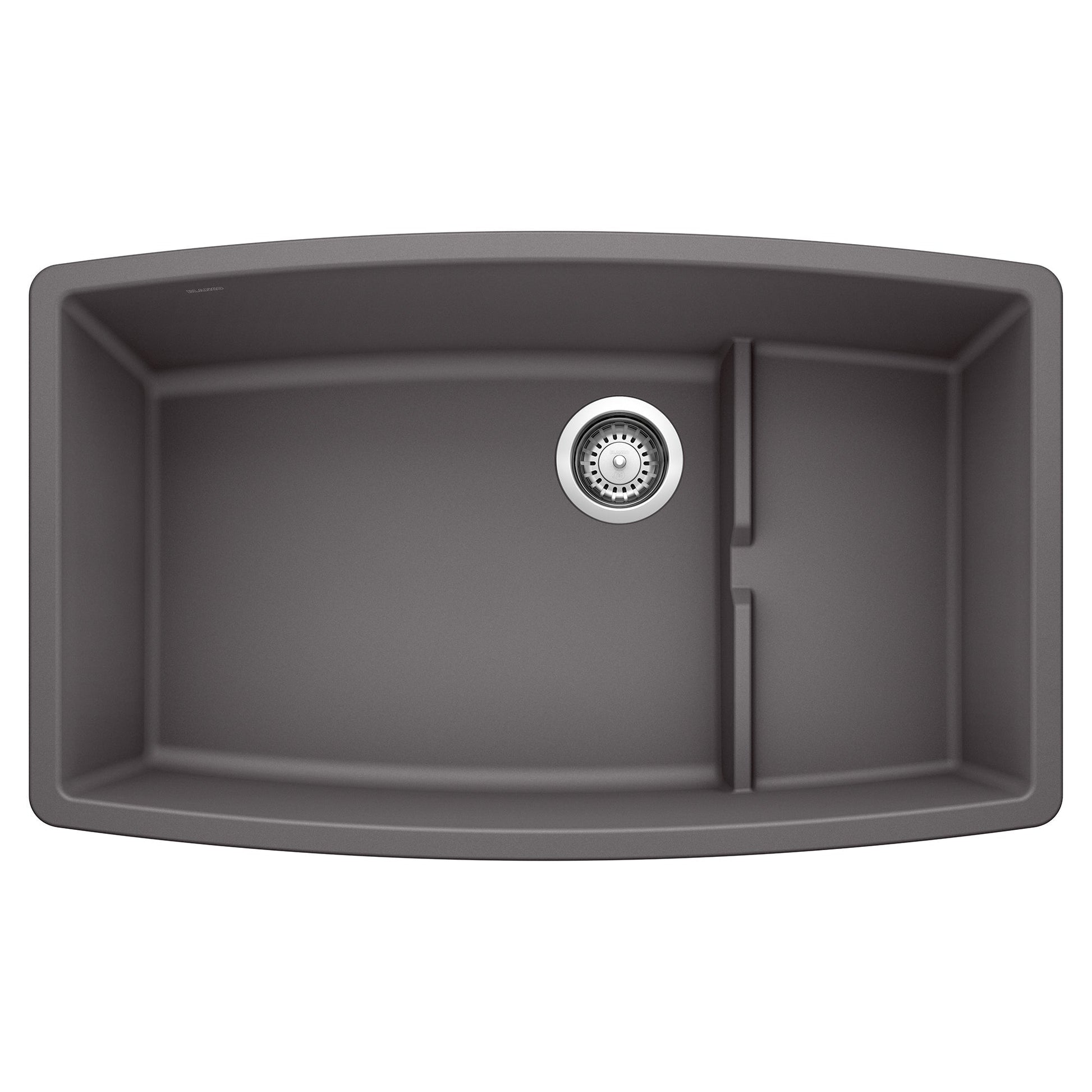 BLANCO 441476 Performa Cascade Kitchen Sink with Colander - Cinder