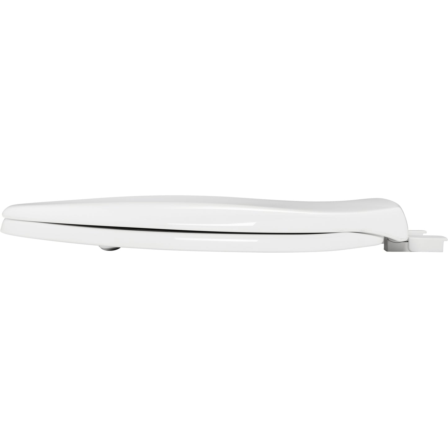 Bemis 1200E4 Affinity® Elongated Plastic Toilet Seat Featuring Stay·Tite® Seat Fastening System™, Whisper·Close®, Easy·Clean®, Precision·Fit®, and Super·Grip® Bumpers - White