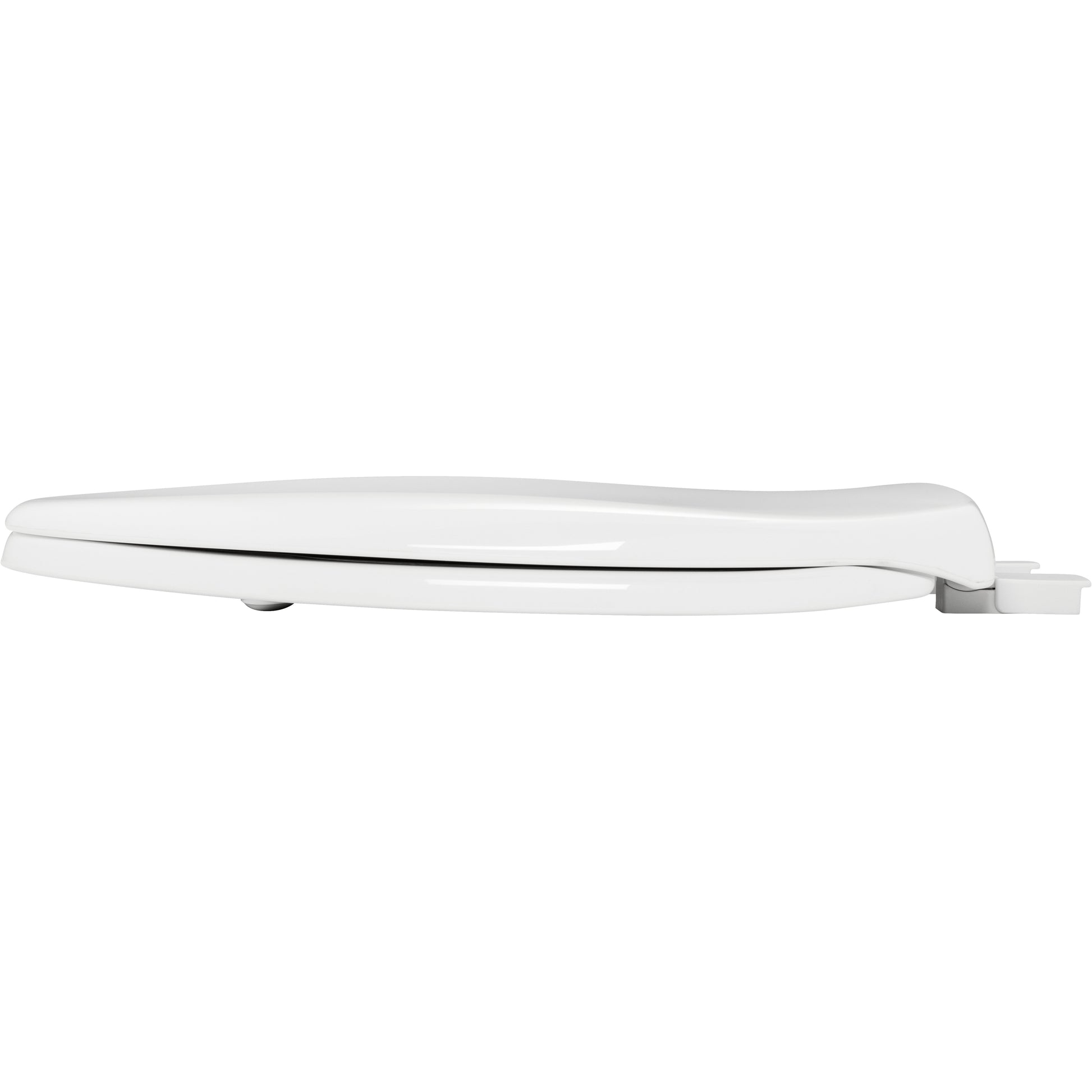 Bemis 1200E4 Affinity® Elongated Plastic Toilet Seat Featuring Stay·Tite® Seat Fastening System™, Whisper·Close®, Easy·Clean®, Precision·Fit®, and Super·Grip® Bumpers - White