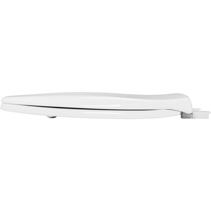 Bemis 1200E4 Affinity® Elongated Plastic Toilet Seat Featuring Stay·Tite® Seat Fastening System™, Whisper·Close®, Easy·Clean®, Precision·Fit®, and Super·Grip® Bumpers - White
