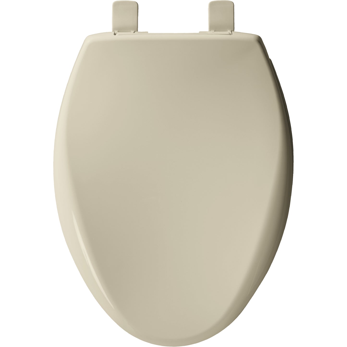 Bemis 1200E4B Affinity® Elongated Plastic Toilet Seat Featuring Stay·Tite® Seat Fastening System™, Whisper·Close®, Easy·Clean®, Precision·Fit® and Super·Grip® Bumpers - Bone
