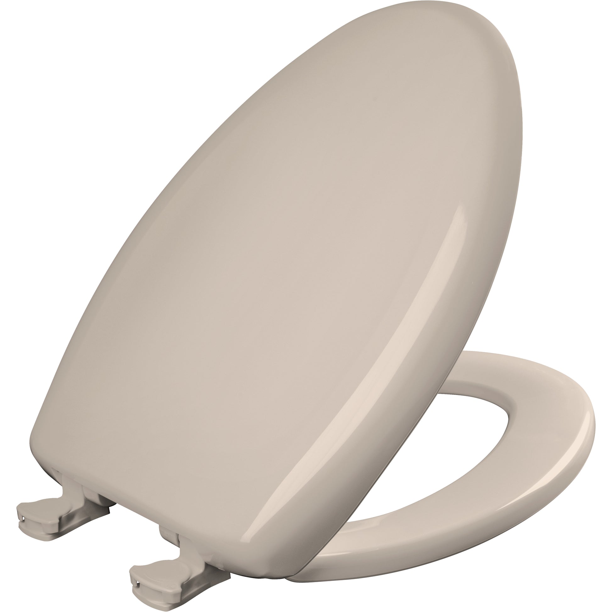 Bemis 1200SLOWT Classic Colors® Elongated Plastic Toilet Seat Featuring Stay·Tite® Seat Fastening System™, Whisper·Close®, and Easy·Clean® - Blush