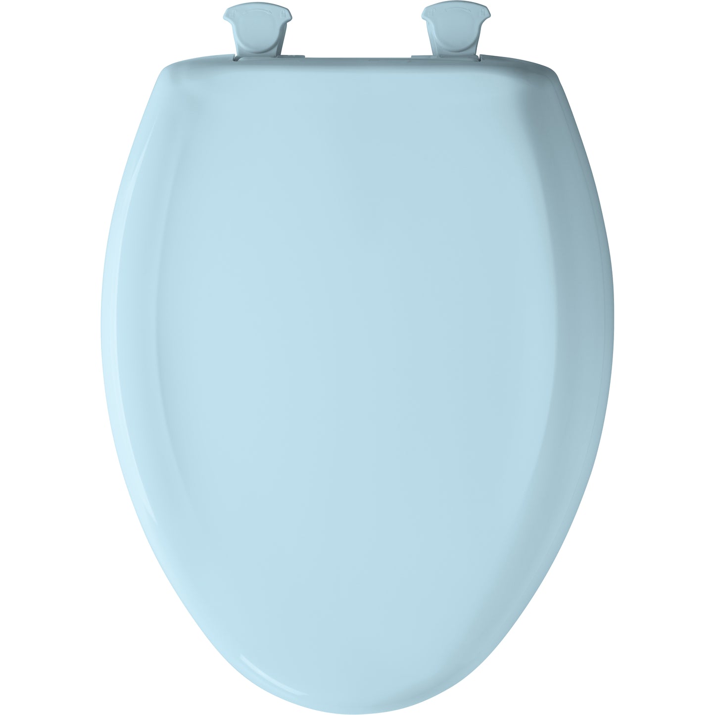 Bemis 1200SLOWT Classic Colors® Elongated Plastic Toilet Seat Featuring Stay·Tite® Seat Fastening System™, Whisper·Close®, and Easy·Clean® - Dresden Blue