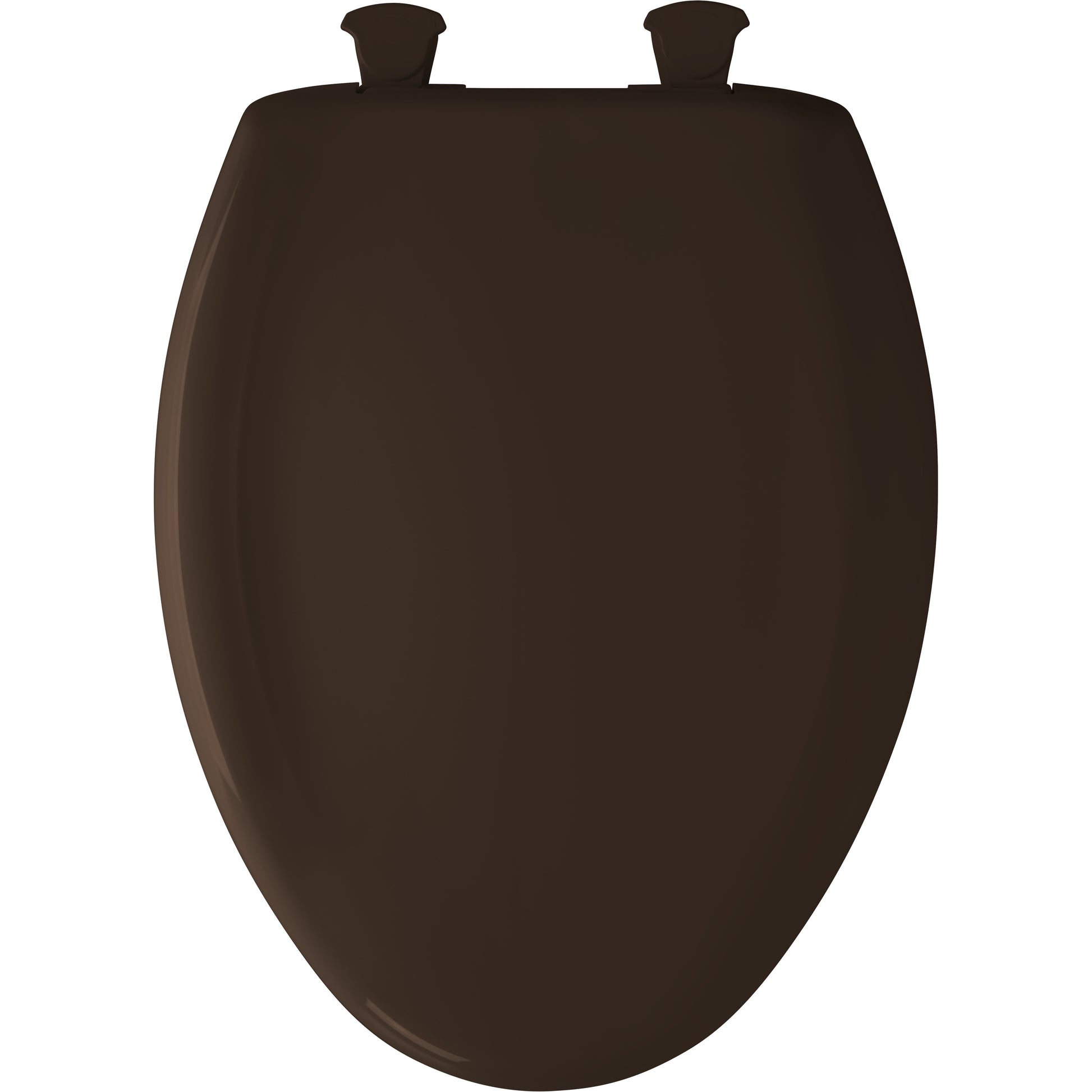 Bemis 1200SLOWT Classic Colors® Elongated Plastic Toilet Seat Featuring Stay·Tite® Seat Fastening System™, Whisper·Close®, and Easy·Clean® - Espresso Brown