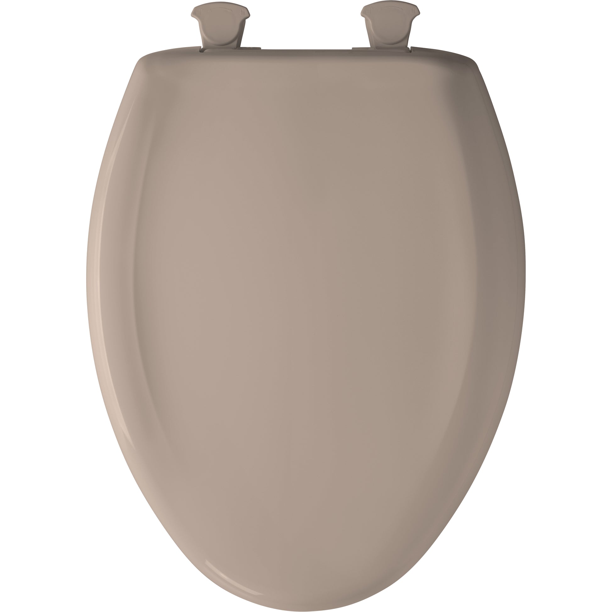 Bemis 1200SLOWT Classic Colors® Elongated Plastic Toilet Seat Featuring Stay·Tite® Seat Fastening System™, Whisper·Close®, and Easy·Clean® - Fawn Beige
