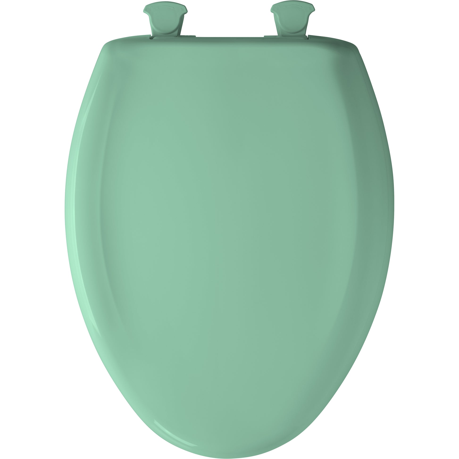 Bemis 1200SLOWT Classic Colors® Elongated Plastic Toilet Seat Featuring Stay·Tite® Seat Fastening System™, Whisper·Close®, and Easy·Clean® - Ming Green