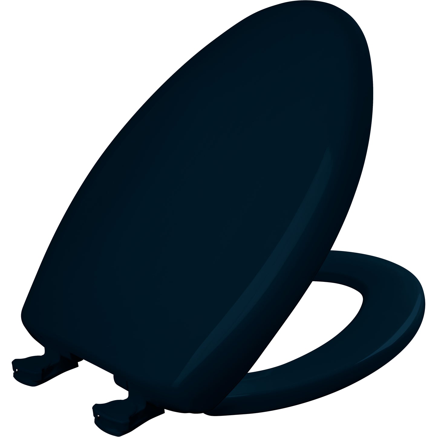Bemis 1200SLOWT Classic Colors® Elongated Plastic Toilet Seat Featuring Stay·Tite® Seat Fastening System™, Whisper·Close®, and Easy·Clean® - Navy