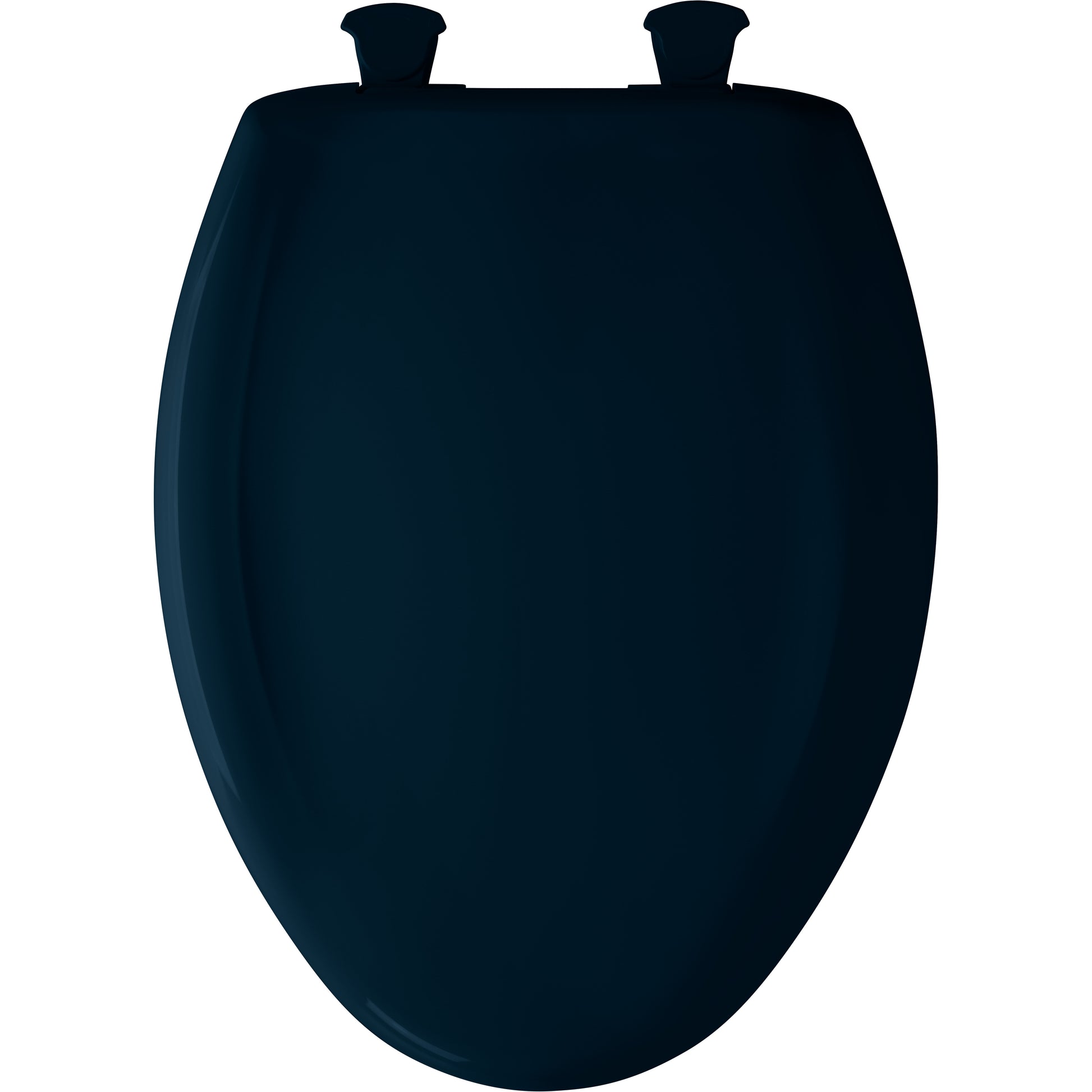 Bemis 1200SLOWT Classic Colors® Elongated Plastic Toilet Seat Featuring Stay·Tite® Seat Fastening System™, Whisper·Close®, and Easy·Clean® - Navy