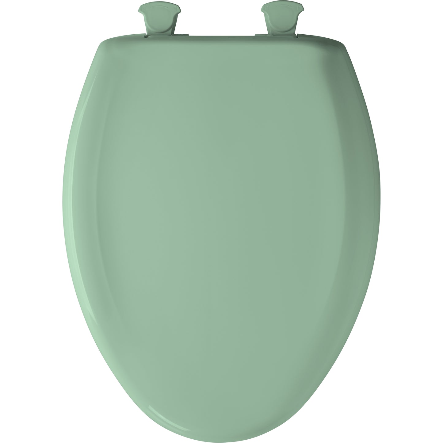 Bemis 1200SLOWT Classic Colors® Elongated Plastic Toilet Seat Featuring Stay·Tite® Seat Fastening System™, Whisper·Close®, and Easy·Clean® - Sea Green